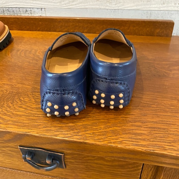 Blue M. Gemi Pastoso Driving Mocs Loafers Navy 40 fits 8.5 Perfectly!  Classic! - Picture 10 of 12